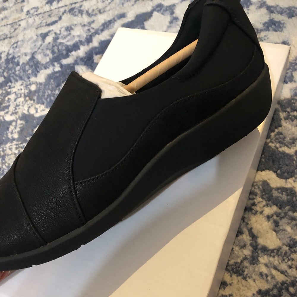 Black shoes from Clarks